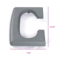 G-PLUS Center Console Cup Holder Pad for Ford F150 2004-2014 Graphite Gray Product Specifications