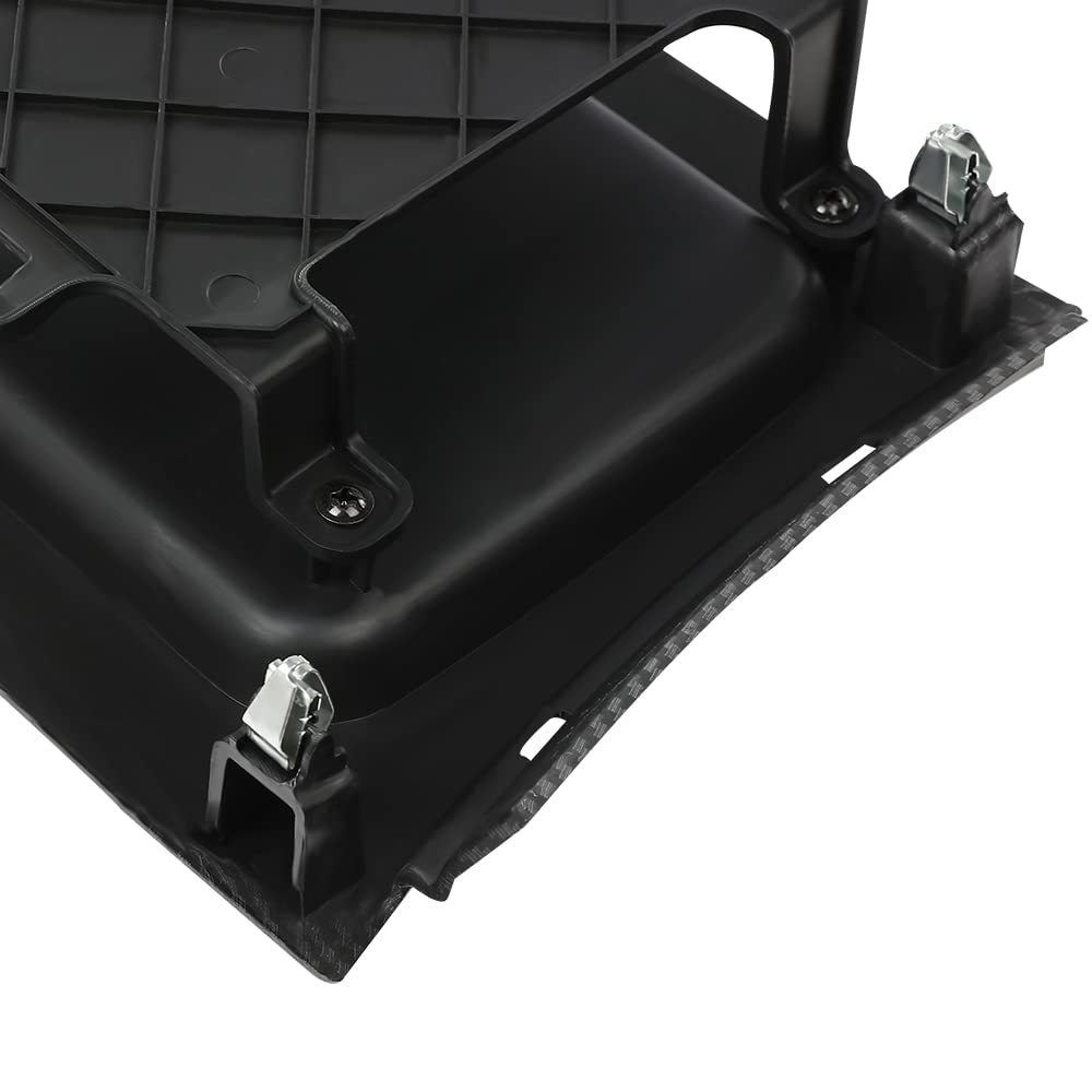 G-PLUS Shifter Console Tray Bezel Black Compatible with Dodge Charger 2011 2012 2013 2014 2015 2016 2017