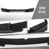 G-PLUS Front Bumper Lip Splitter Spoiler Fit BMW 3 Series 4 Door Sedan and 5 Door Wagon 2012-2018, Not Fit Model with Regular Non-M Sport Bumper Bumper Performance Front Lip Splitter Black