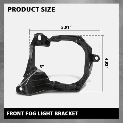 G-PLUS Pair Front Fog Light Bracket, Compatible with Ford Mustang 2015 2016 2017, Left Driver & Right Passenger Side, FR3Z15266A, FR3Z15266B