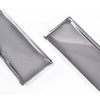 G-PLUS Fender Molding Trim Compatible with 81-88 Oldsmobile Cutlass Supreme/Salon,Front Lower Fender Molding Chrome Housing Pair 25530752 25530753