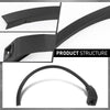 G-PLUS Front Left Fender Flares Wheel Arch Trim, Compatible with Lincoln MKX 2016-2018/ Nautilus 2019-2023, Driver Side, FA1Z16268AB, FA1Z-16268-AB Black