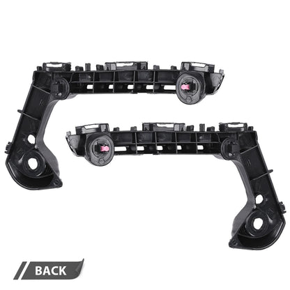 G-PLUS Front Left & Right Side 1pair Bumper Brackets Compatible with Toyota Corolla 2019-2021 52116-02460, 52115-02480