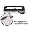 G-PLUS LED Bar Third Brake Light Compatible with Dodge Ram 1500 2009-2010/Fit Dodge Ram 2500 3500 2010/Fit Dodge Ram 1500 2500 3500 2011-2017 High Mount Stop Light Smoky Lens Black Housing