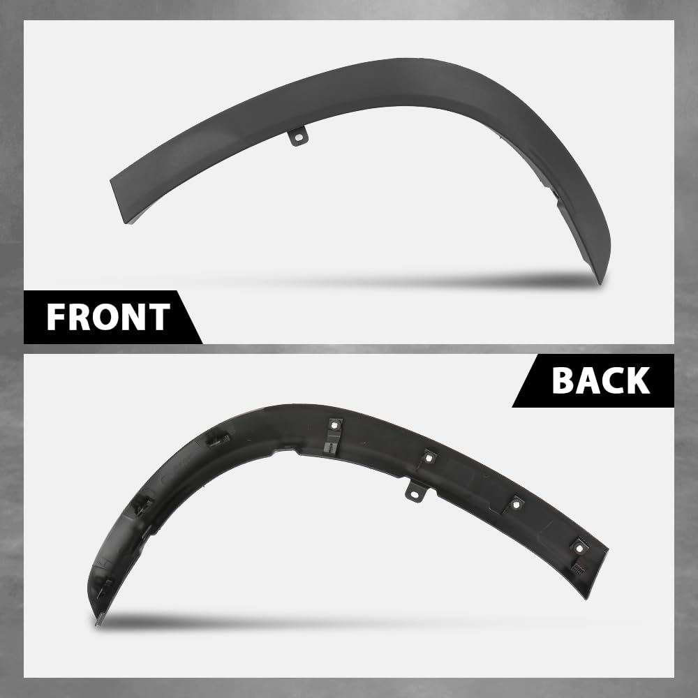 G-PLUS Rear Left Fender Flare Compatible with Toyota Highlander 2020 2021 2022 2023 Wheel Arch Molding Fender Trim, 750880E030