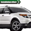 G-PLUS Fender Flares Pair Compatible With 2011-2015 Ford Explorer, Wheel Fender Arch Molding Trim BB5Z16038AA BB5Z16039AA Black (Front Left+Front Right Side)