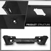 G-PLUS Front Upper Bumper Cover Compatible with Jeep Grand Cherokee 2011 2012 2013 w/o Headlight Washers & Park Assist, 68078269AB, CH1000980, Black