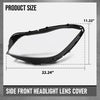 G-PLUS Headlight Lens Cover Compatible with Benz CLS-Class W218 2015-2018 Left & Right Front Headlamp Lens Cover Clear