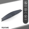 G-PLUS Dash Cover Compatible with Ford Mustang Base Model 2005-2009 Dark Gray