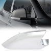 G-PLUS Right Side Rearview Mirror Cover Lower Silver Holder Chrome Compatible With Tesla Model 3 2017-2022 22873006