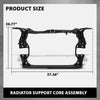 G-PLUS Radiator Support Core Assembly, Compatible with Audi Q5 2018-2023/ Q5 PHEV 2020-2023 L4 2.0L, AU1225140, 80A805594B, 80A805594