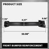 G-PLUS Front Bumper Reinforcement Compatible with Toyota Camry 2016-2017,Fit Toyota Camry (submodel: LE, SE, XLE, XSE) 2015 5202106130, TO1006237