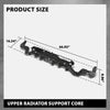 G-PLUS Upper Radiator Support Core, Compatible with Ford Edge ST-Line 2020-2024, Fit Ford Edge (submodel: SE, SEL, ST, Titanium) 2019-2024, KT4Z16138C, FO1225260