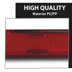 G-PLUS LED Third Brake Light for Benz C-Class W203 Sedan 2001-2007 Red Lens Clear Housing Product Image
