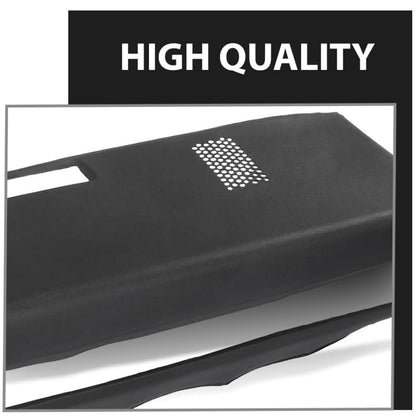 G-PLUS TPE Dashboard Dash Cover w/Adhesive, Compatible with Chevy GMC Full Size Pickup 1981-1987, Fit Chevy GMC SUV 1981-1991, Dash Board Overlay, 18601NTL
