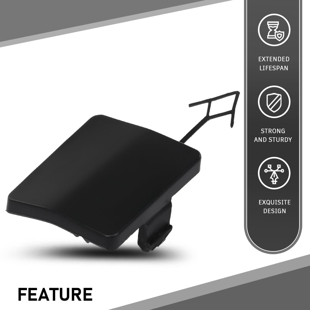 G-PLUS Front Bumper Tow Cap Compatible with Dodge Journey 2011-2016 Black 1TX87TZZAB