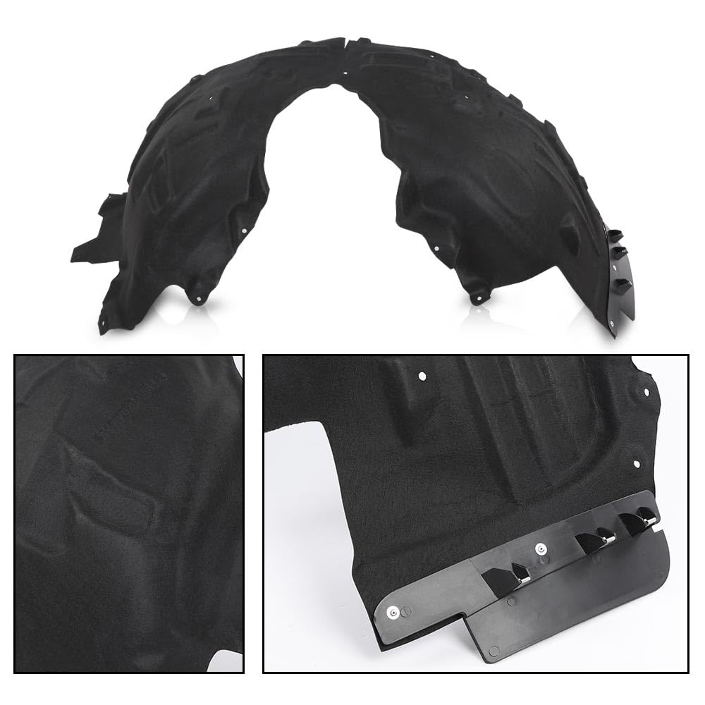G-PLUS Front Left Inner Fender Liner Compatible with Ford Explorer/Fit Police Interceptor Utility 2020 2021 2022 FO1248204, LB5Z16103A, LB5Z16103B, LB5Z16103C