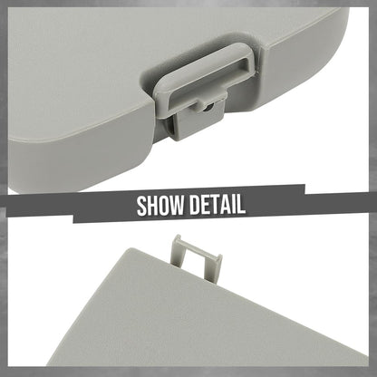 G-PLUS Overhead Console Sunglass Holder Compatible with Ford F250 F350 F450 F550 Super Duty 2002-2007 2C3Z7811586BAB, 2C3Z-7811586-BAB Gray