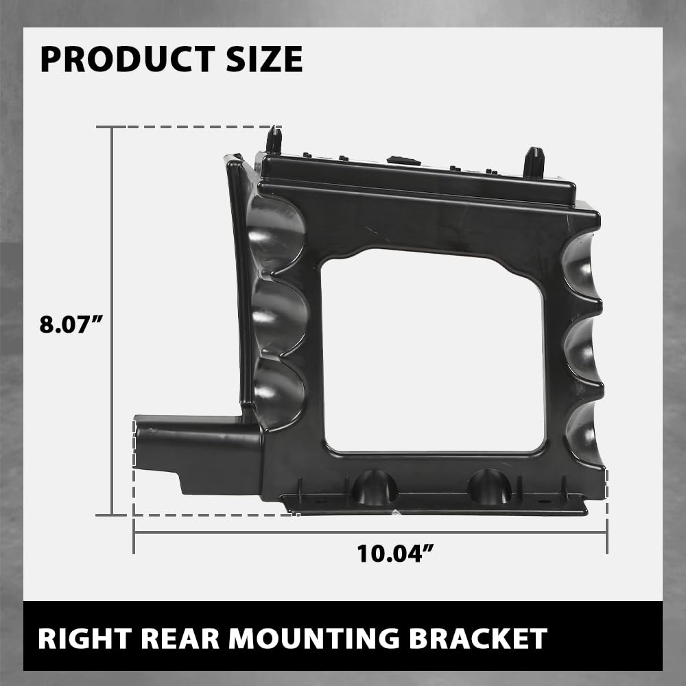 G-PLUS Rear Right Bumper Mounting Bracket, Compatible with Ford Mustang 2015-2023, Passenger Side, FR3Z17D942A, FR3Z-17D942-A