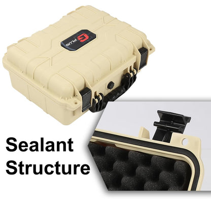 G-PLUS Graded Card Storage Box Compatible with BGS PSA SGC FGS Weatherproof Graded Sports Trading Cards(Large, Beige)
