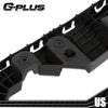G-PLUS Bumper Bracket Retainer Front Pair Support Compatible with Chevy Trax Black 2015 2016 Driver & Passenger Side Bumper Bracket
