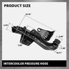G-PLUS Turbo Air Pipe Intercooler Pressure Hose, Compatible with Audi A4 A5 allroad 2009-2017, 8K0145673AJ, 8K0145673M