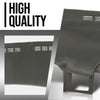 G-PLUS TPE Dash Cover Skin Cap Compatible with Chevy 2000-2006 Fit GMC Sierra 1500 2500 1999-2006 / Sierra Classic 2007 Dark Gray