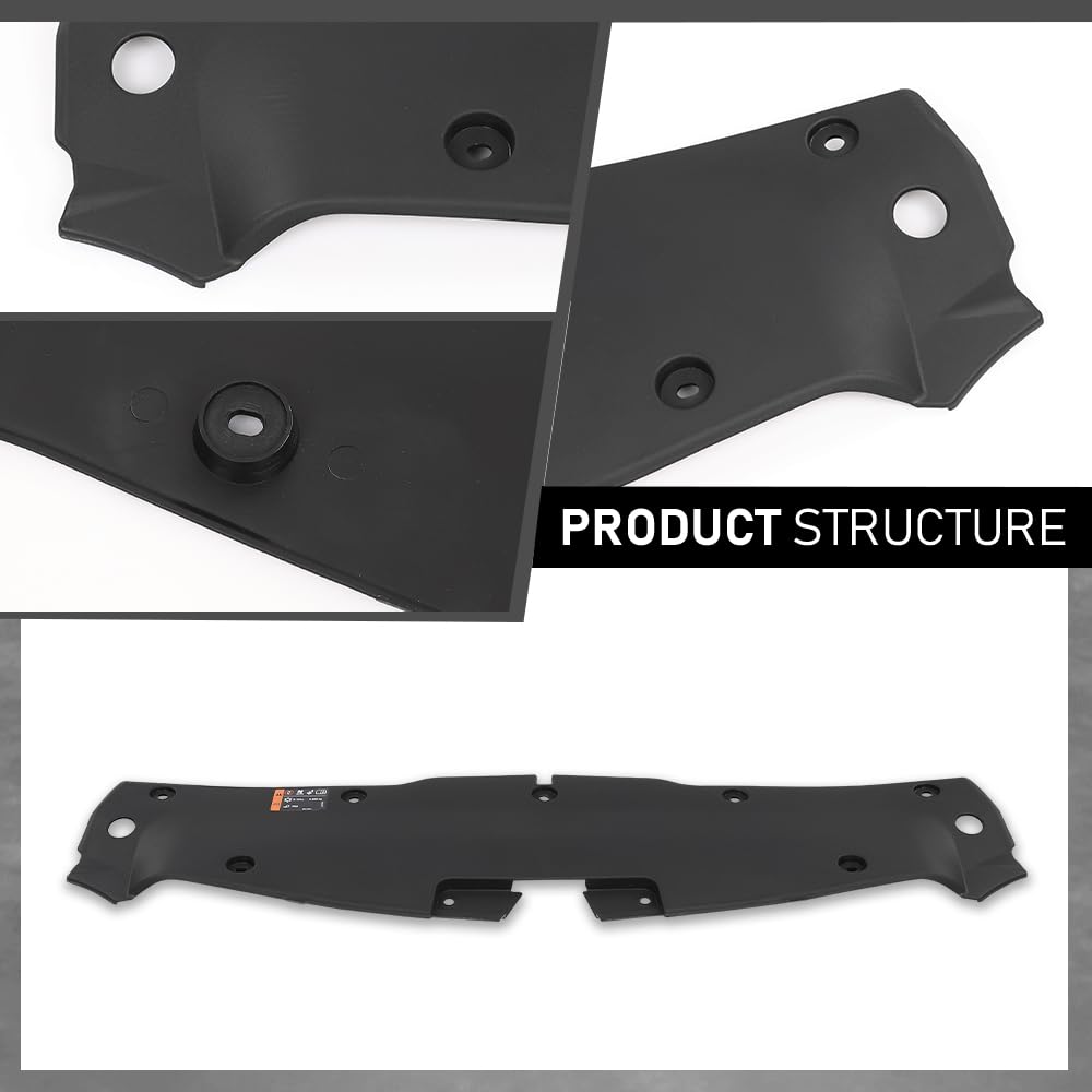 G-PLUS Front Compartment Sight Shield Compatible with Buick Envision 2016 2017 2018 2019 2020 84413364, GM1224152, 23259237 Black