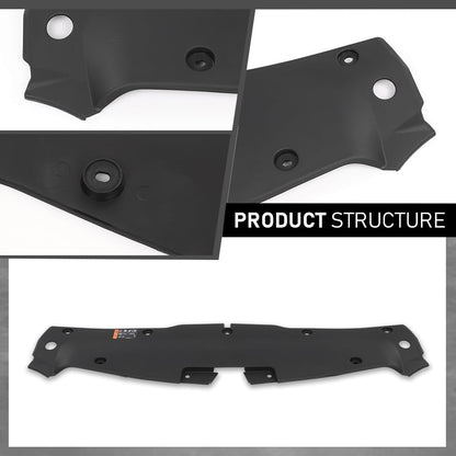 G-PLUS Front Compartment Sight Shield Compatible with Buick Envision 2016 2017 2018 2019 2020 84413364, GM1224152, 23259237 Black