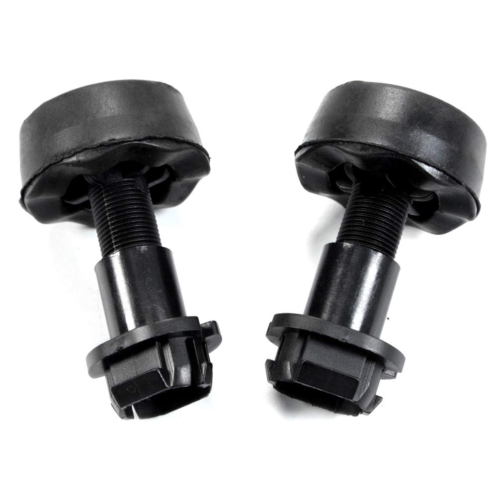 Replacement For Ford Escape C-Max Edge Focus Transit Connect/Lincoln MKC Radiator Hood Stop Cushion Black Rubber Bumper Set of 2 Pair CV6Z-16758-A