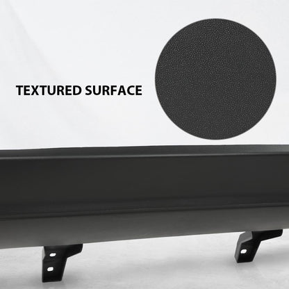 G-PLUS Lower Rear Bumper Cover w/o Tow Textured Compatible with Jeep Grand Cherokee 2011-2021 (For Models with 3.6L Single Exhaust & without Tow Package)