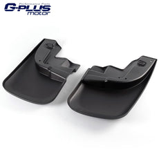 G-PLUS Heavy Duty Mud Flaps 2PCS for Toyota Tacoma 2005-2015 Front Close-up View
