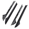 G-PLUS Windshield Pillar Trim Molding Outer and Inner Set Compatible with Ford Explorer 2011-2019 4 Door Utility Window Trim Moulding Driver & Passenger Side 926-450 926-451