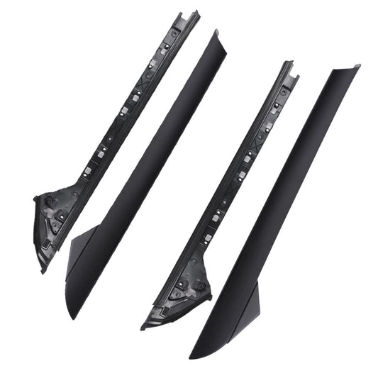 G-PLUS Windshield Pillar Trim Molding Outer and Inner Set Compatible with Ford Explorer 2011-2019 4 Door Utility Window Trim Moulding Driver & Passenger Side 926-450 926-451