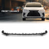 G-PLUS Front Lower Bumper Valance Panel Compatible with LX RX350 RX450h RX350L RX450hL 2020-2022,Fit Model With F Sport Package 521020E030, LX1095104 Textured Chrome Black