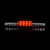 G-PLUS LED 3rd Third Brake Light Compatible With Chevy Silverado GMC Sierra 1500 2500HD 3500 1999-2006,3RD Cargo Tail Lamps Chrome Housing Red & Clear Lens Tersera Luz De Freno