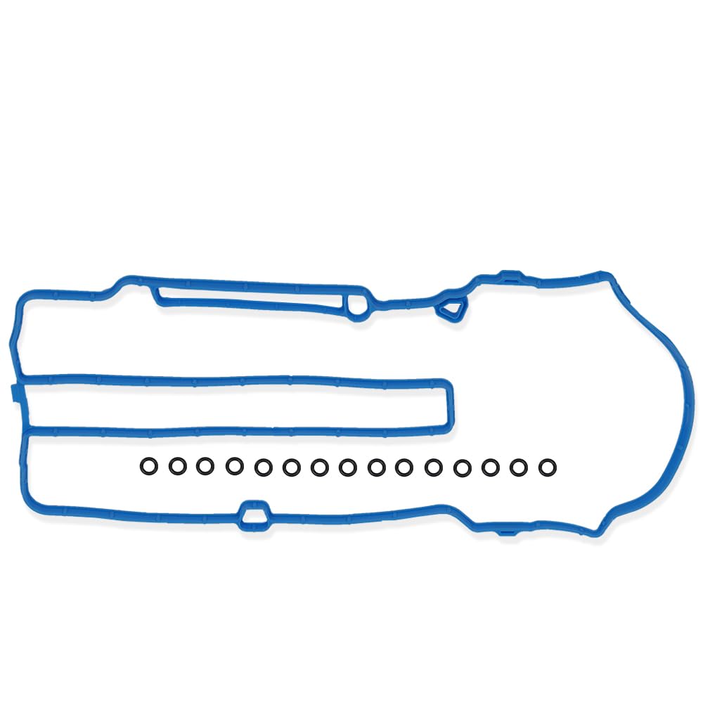 G-PLUS Valve Cover Gasket Set w/Grommets Compatible with Buick Encore 2013-2020/Chevy Cruze 2011-2016/Chevy Trax 1.4L L4 2015-2016 11130800, VS50807R, VS50710