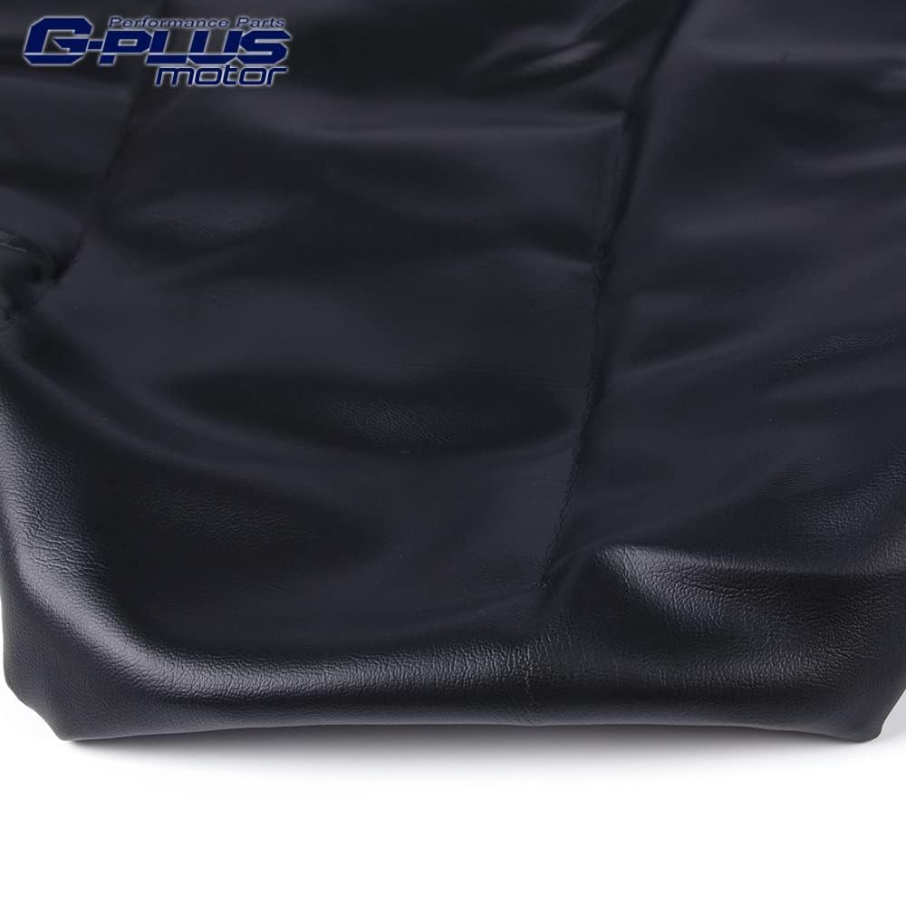 G-PLUS Bayou 220/400 Seat Cover, Compatible with Kawasaki Bayou 220/400 1993-1999 Black Marine Vinyl Grade
