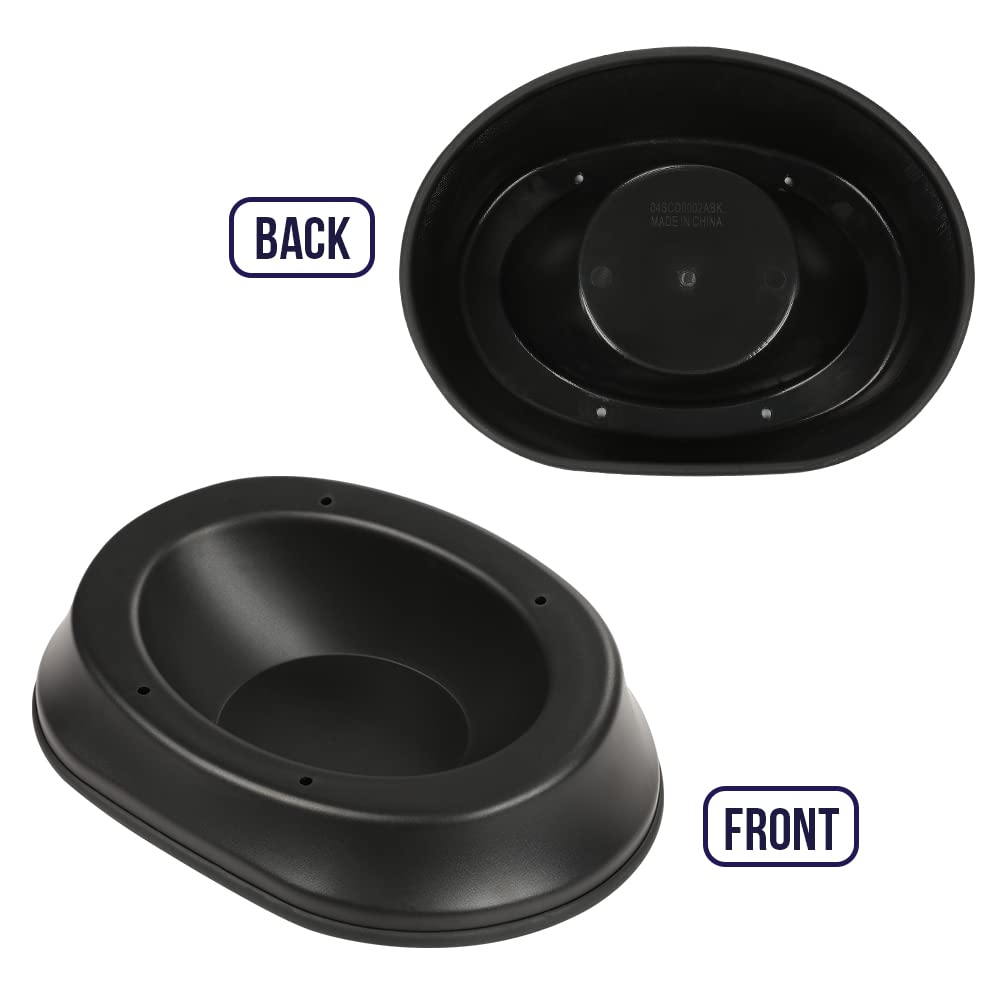 G-PLUS Install 6 x 9 Speakers Universal Angled Speaker Enclosures Boxes Pods Surface Mount Compatible with Rear Deck Door Car Truck ATV Marine,1PC