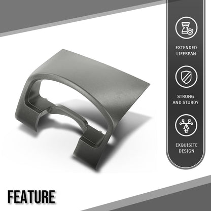 G-PLUS Dash Bezel Trim Instrument Cluster Cover Panel Compatible with Ford F150 2004-2008/Fit Lariat models Gray