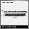 G-PLUS Front Center Bumper Grille, Compatible with BMW 740e M760i M760Li 2017-2019, Fit BMW 740i 750i 750Li 2016-2019, 51118092154, BM1036166