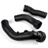 G-PLUS Aluminum Intake Turbo Charge Pipe Kit Compatible with Home Use BMW N55 F2X F3X Black