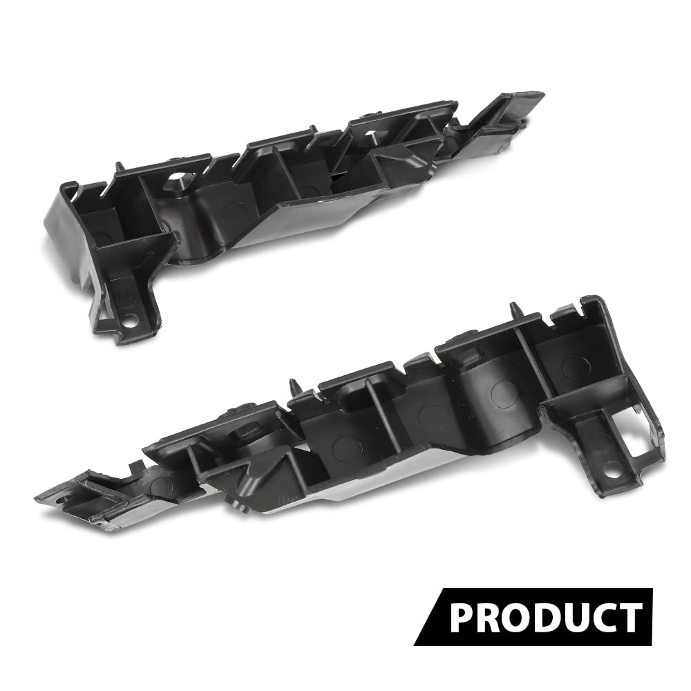 G-PLUS Pair Front Bumper Brackets, Compatible with Audi S6/ A6/ A6 Quattro 2012-2018, Left Driver & Right Passenger Side 2PCS, 4G0807283, 4G0807284