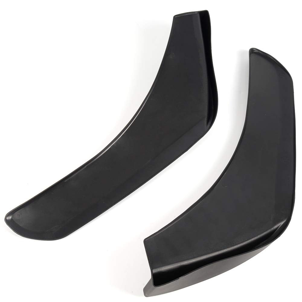G-PLUS Replacement for Universal Front Bumper Lip Splitter Diffuser Spoiler Canard Deflector Polypropylene 2PC