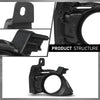 G-PLUS Pair Front Fog Light Bezel, Compatible with Toyota Highlander 2014 2015 2016, Bumper Cover Trims, Left Driver & Right Passenger Side 2PCS, TO1039178, TO1038178