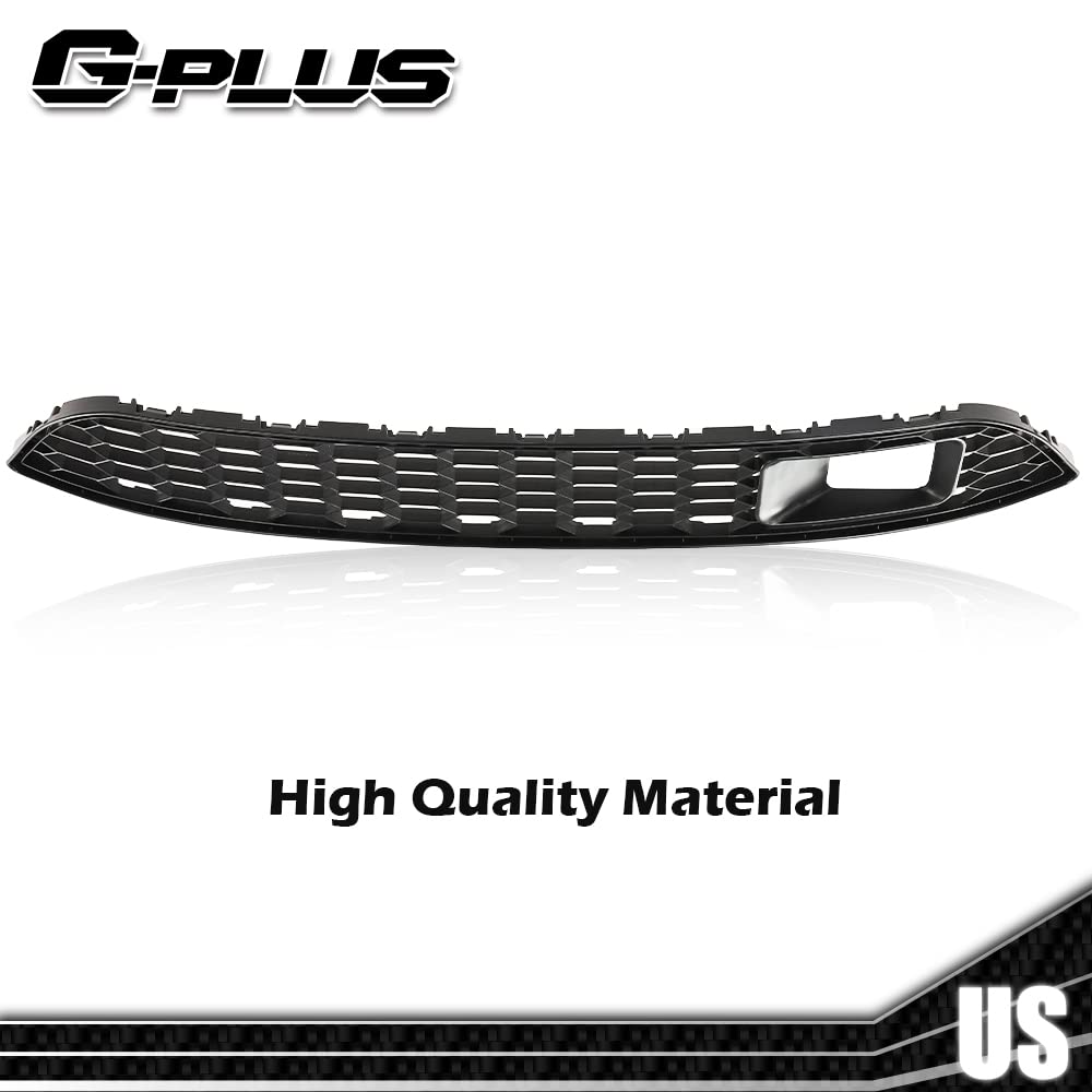 G-PLUS Front Lower Bumper Grille Compatible with 2015 2016 2017 2018 Nissan Sentra 62254-4FY0A