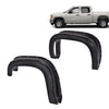 G-PLUS Fender Flares Textured Pocket Riveted Compatible with GMC Sierra 1500 2007-2013 Rront & Rear Wheel Flares Protector Cover Trim