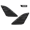 G-PLUS Front Fog Bumper Hole Cover LH RH Kit Pair Compatible with 2012 2013 2014 Toyota Camry XLE/LE/L, 2012-2014 Toyota Camry Hybrid XLE/LE 5212706260, 5212806260, TO1038147, TO1039147 Black