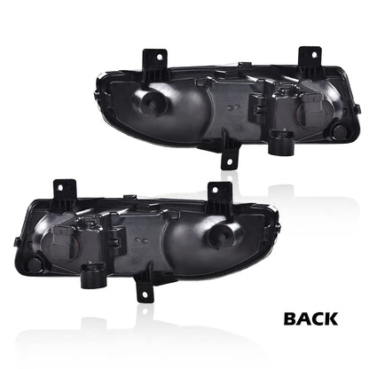 G-PLUS Front Bumper Fog Lamp Clear lens Compatible with 2020 2021 Nissan Sentra 261558995C, 261508995C, 622576LB0B, 622576LB0A, 622566LB0B