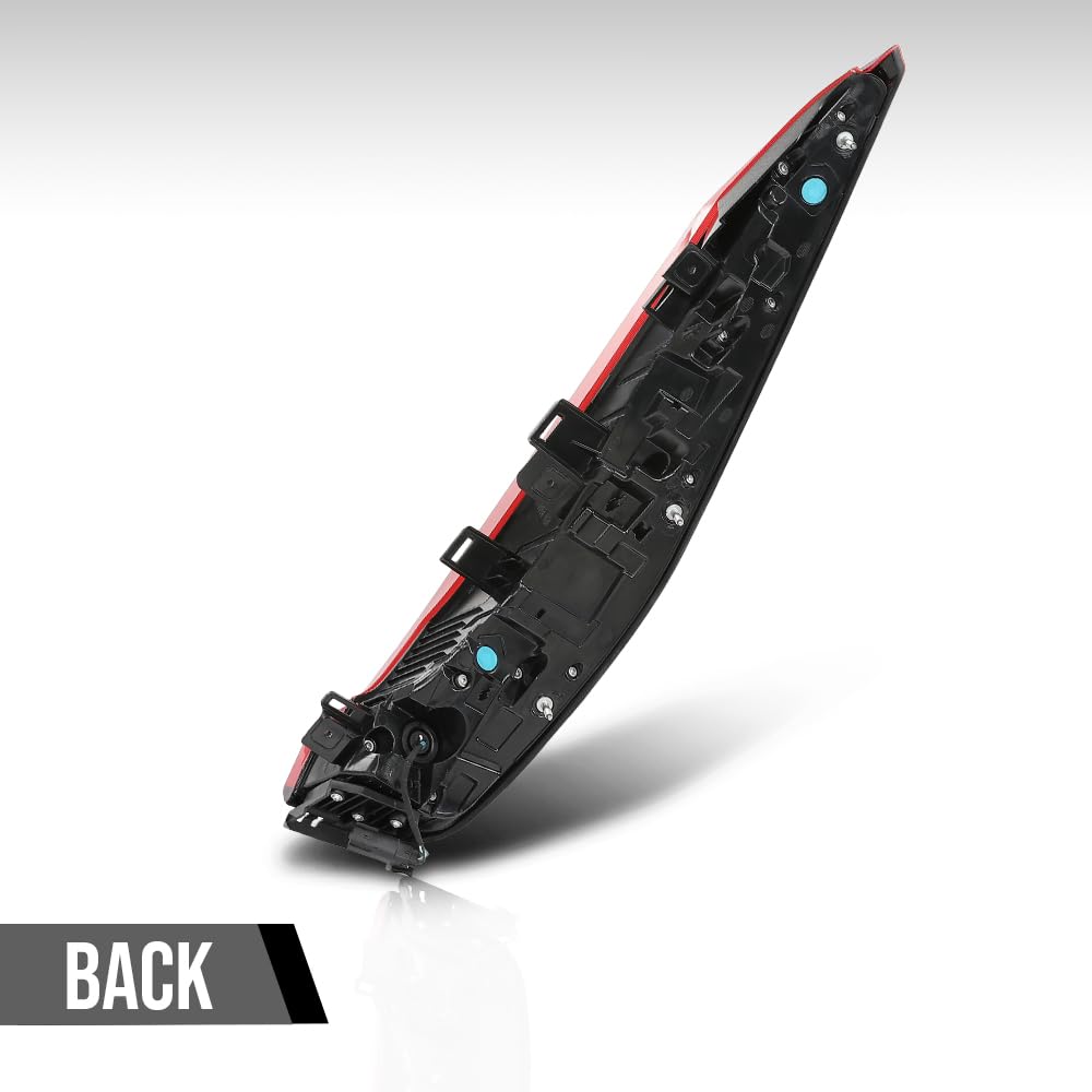 G-PLUS Tail Light Assembly LED Rear Lamp Left Side Compatible with Cadillac XT4 2019 2020 2021 84522856 Red